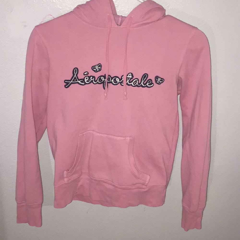 Pink hoodie